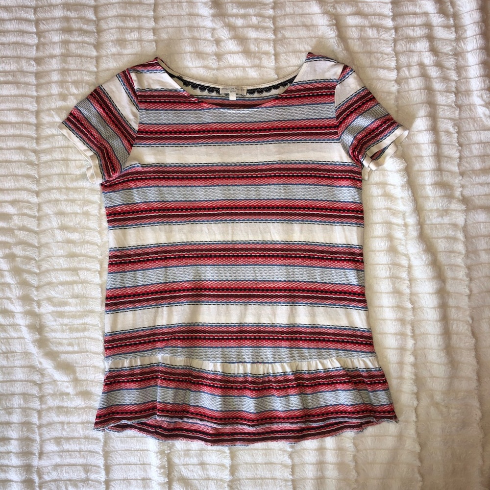 French Boutique Striped Top